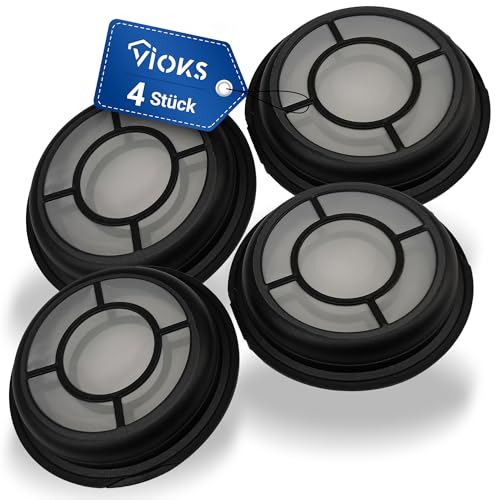 VIOKS Lot de 4 filtres à café permanents de rechange pour Mеlitta 180424 – Filtre à dosette pour toutes les machines à café Philips Senseo telles que...