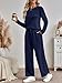 AUTOMET Sweatsuits Women 2 Piece Outfit Fall Airport Lounge Sweat Sets With Wide Leg Pants Track Fashion Suits 2026 Navy S