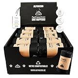 alphazoo Pupssäckchen Kotbeutel 600 Stück - biologisch abbaubare Hundekotbeutel kompostierbar - Gassibeutel reißfest auslaufsicher geruchsdicht - umweltfreundlich - 30 Beutel pro Rolle