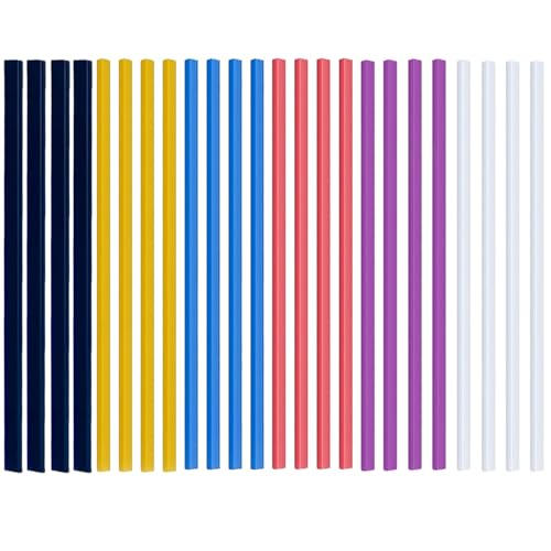 24 PCS Binding Bars Slide Grip Plastic Spine Bars A4 Slide Binders Durable Document Binder for Report Covers for Office, School, and Study Use(6 Colors,1 cm)