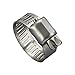 Precision Brand M4P Micro Seal, Miniature Partial Stainless Worm Gear Hose Clamp, 7/32" - 5/8" (Pack of 10)