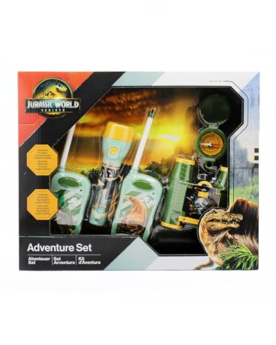 Lampe de poche et boussole Jurassic World Rebirth Joy Toy pour rassurer la nuit