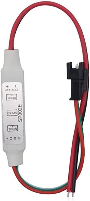 WS2811 WS2812B SK6812RGB Addressable LED Light Portable 3Key Mini SP002E Controller 600 Pixels DC5V DC12V DC24V