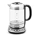 Price comparison product image Haden Richmond Kettle  Electric Variable Temperature Fast Boil Kettle, 3000W, 1.7Litre, Brushed Stainless-Steel & Glass, Silver