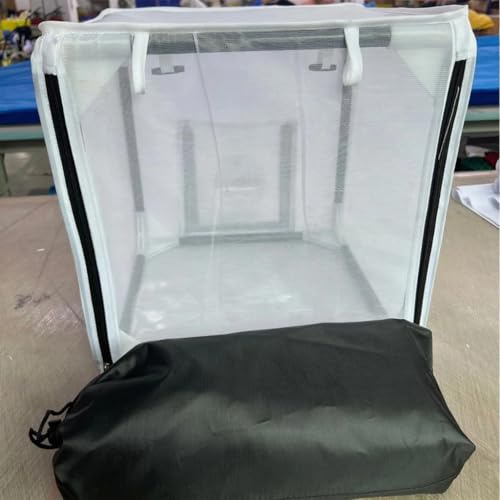 Cabine de pulvérisation pour aérographe pliable et transportable