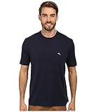 Tommy Bahama Men's Bali Skyline T-Shirt (Blue Note, Large)