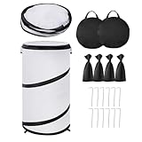 冬の植物カバー - ポップアップフロストプロテクター、低木&野菜用冬の植物カバー|屋外庭、裏庭、鉢植えのポップアップ凍結保護|再利用可能な多機能温室