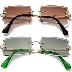 Two Pack(gradient Brown + Gradient Green)