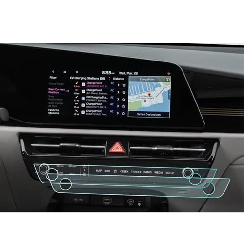 Film protecteur d'écran Kia Niro 2022-2025 TPU haute finition