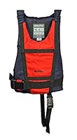 Baltic Paddler Schwimmhilfe Kanuweste für erfahrene Schwimmer auf Binnengewässern, Farbe:ROT/Navy, Größe:50-70kg