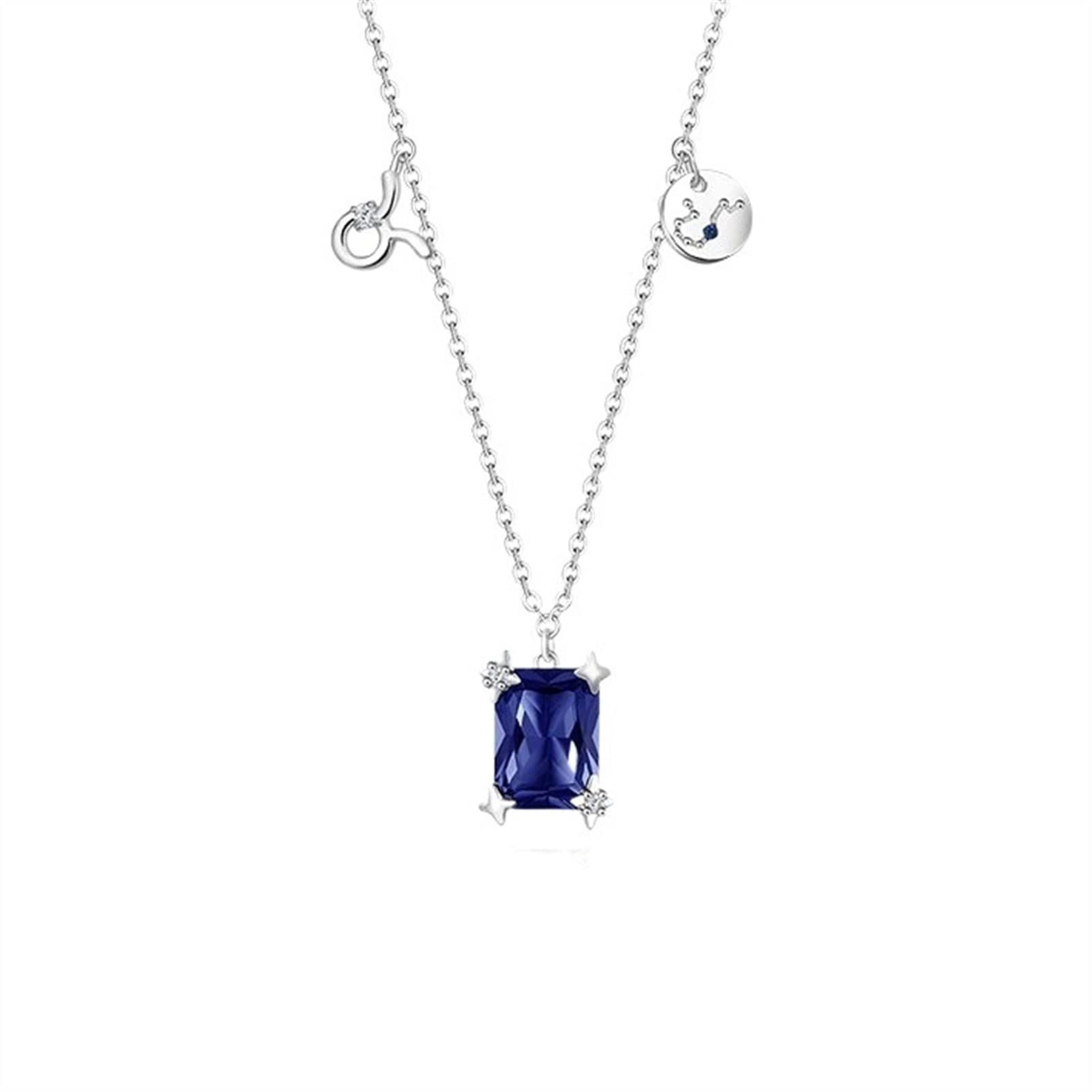 Collier constellations luxe léger en argent 925 pour look d'été chic