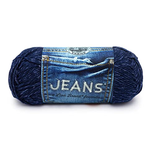 (1 Skein) Lion Brand Yarn Jeans Yarn
