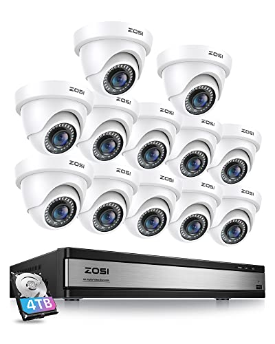 Imagen de ZOSI 1080p Kit Cámaras de Vigilancia Seguridad 16CH H