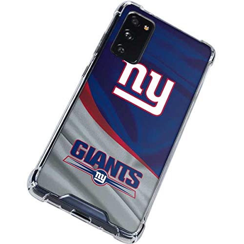 Skinit Clear Phone Case Compatible with Galaxy S20 FE - Officially Licensed NFL New York Giants Design