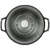 Lodge Blacklock 5.5 Qt Triple Seasoned Cast Iron Dutch Oven with Lid - Nonstick Finish - Premium Cookware
