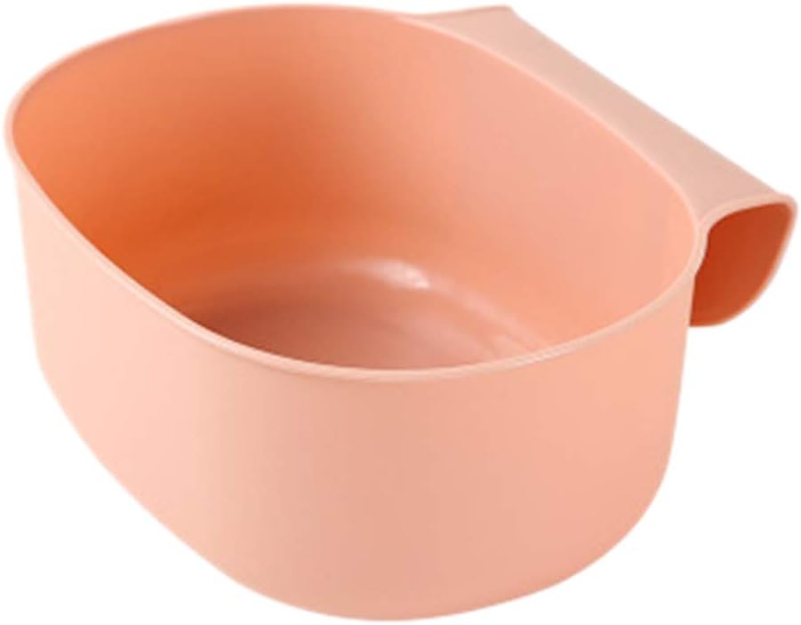 Baorio Multifunction Doors Cabinet Hanging Storage Box Kitchen Garbage Can Bathroom Cosmetic Organize Container Desktop Trash Bin Trumpet Desktops Mini Trash Can