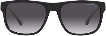 Emporio Armani mens Ea4163 Square Sunglasses