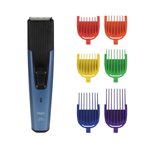 Cortador de Cabelo e Aparador Barba Studio Color Plus Elgin 7 em ...
