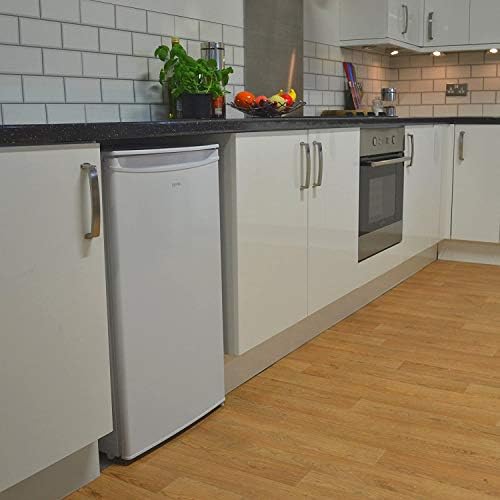Freestanding Under Counter Fridge with Chill Box, 92 Litre Capacity, 2 Adjustable Shelves and Salad Drawer, Reversible Door, 48 cm Wide, White - Image 2
