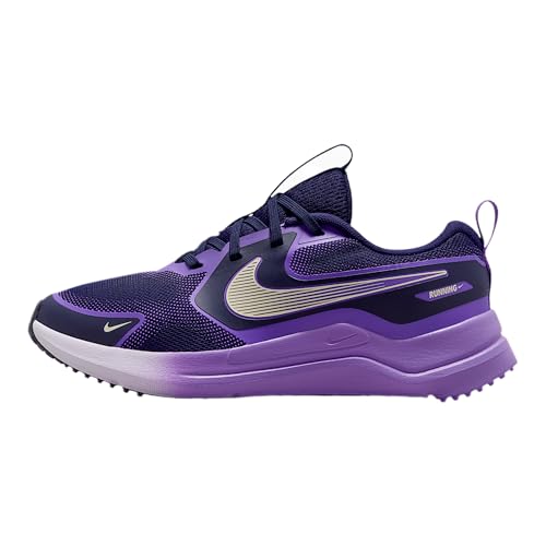 Nike Kid's Cosmic Runner Swoosh, Blackened Blue/Coconut Milk, 6Y