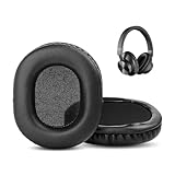 HTINDUSTRY Earpads Replacement Cushion Compatible with Insignia NS-CAHBTOE01 Headphone Ear Pads with Softer Protein Leather/Memory Foam