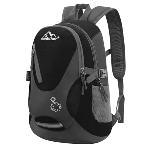 sunhiker Cycling Hiking Backpack Water Resistant Travel Backpack Lightweight SMALL Daypack M0714