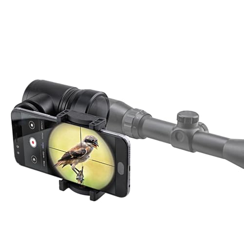 Starboosa Rifle Scope Camera Adapter – All-Aluminum Smartphone Mount for Hunting & Birding with Dual Viewing Angles – Quick, Screw-Free Locking for Fast Setup - Thumbnail 5