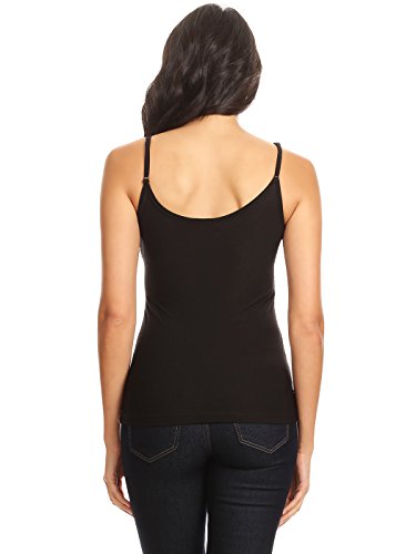 Anna-Kaci Womens Patriotic Usa Flag American Sequin V Neck Cami Tank Top, Multicolored, Large #TOP1