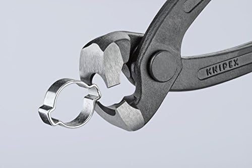 KNIPEX - 10 99 i220 Tools - Ear Clamp Pliers, Front and Side Jaws (1099i220)