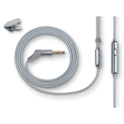 Jlab Audio J6M High Fidelity Metal Ergonomic Earbuds Style Headphones W/Mic, Guaranteed For Life - Titanium Silver #TOP2