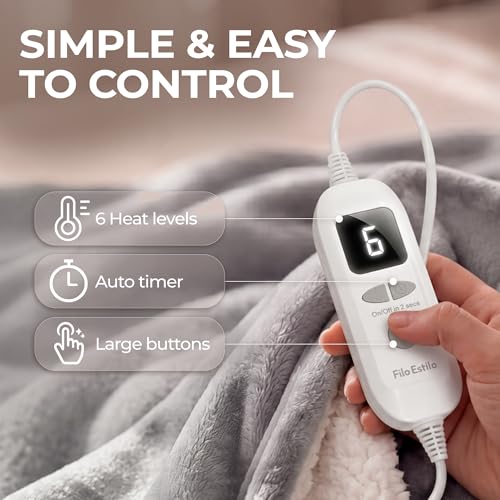 Portable Heated Blanket Rechargeable