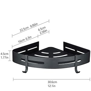 Fulminare Self-Adhesive Aluminium Bathroom Corner Shelf Rack Bathroom Corner Organizer Stand Bathroom Organisers Storage Racks Bathroom Shelf/Shelves Corner - Polished Round Corner (Pack 2) Fulminare Self-Adhesive Aluminium Bathroom Corner Shelf Rack Bathroom Corner Organizer Stand Bathroom Organisers Storage Racks Bathroom Shelf/Shelves Corner - Polished Round Corner (Pack 2)
