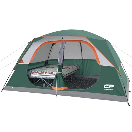 Image of CAMPROS CP Upgraded 6 /8 Person Camping Tents, Waterproof Family Tent