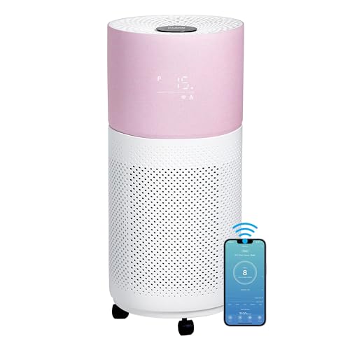 CleanForce Rainbow H13 HEPA Air Purifier for Large Rooms