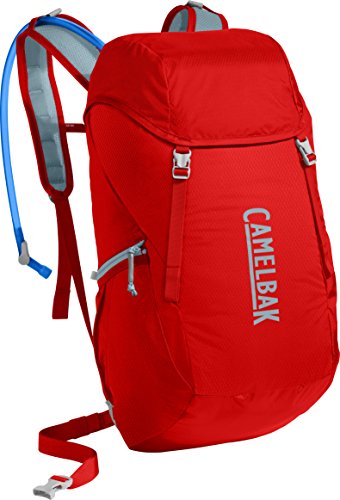 CamelBak Arete 22 Sac d'hydration d'hydratation Mixte Adulte, Fiery Red/Stone Blue