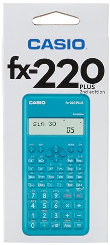 Calculatrice scientifique Casio Fx-220Plus-2 bleu clair à 181 fonctions - 2