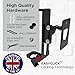 Sound Bass 2 x One Wall Mount Bracket, Black, Twin Pack, Tilt & Swivel, Compatible with Sonos ONE, Gen 2, ONESL & Play:1
