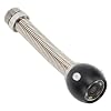 BLACKTK 25mm Waterproof Inspection Chamber Cover with 6 LED Lights, IP68 Drainage Pipe Inspection Accessory for Chamber Replacement