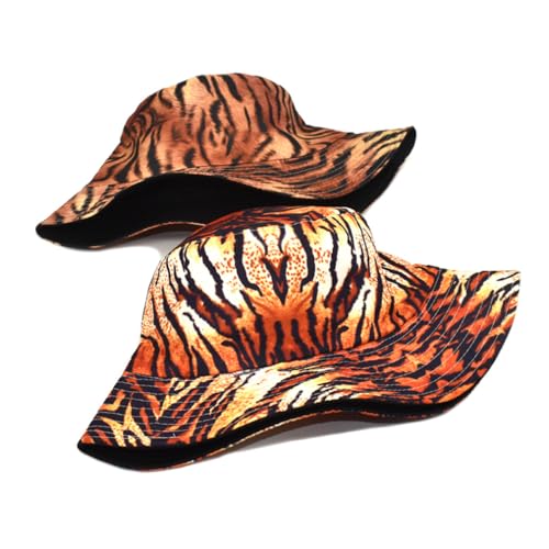 Image of Quanhaigou Bucket Hat for Men Women,Packable Reversible Printed Sun Hats,Fisherman Outdoor Summer Travel Hiking Beach Caps
