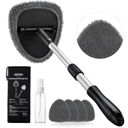 AstroAI 21" Extra-Long Windshield Cleaner Tool, Car Interior...