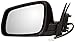 OE Replacement Mitsubishi Lancer Driver Side Mirror Outside Rear View (Partslink Number MI1320132)