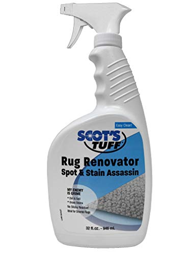 Rug Renovator Carpet Cleaning Kit ~ Brush & 32 oz Carpet Shampoo - Thumbnail 3