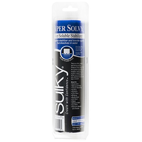 Sulky Of America Super Solvy Water Soluble Stabilizer, 8