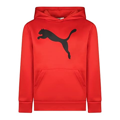 PUMA Boys' Logo Pullover Hoodie Cover