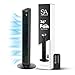 Price comparison product image SA Products 36 Tower Fan - Oscillating Stand Fan With 3 Wind Speeds, 3 Modes, Remote Control, LED Display, Timer Function - Quiet Cooling Floor Fan For Bedroom, Nursery, Living Room, Office - Black