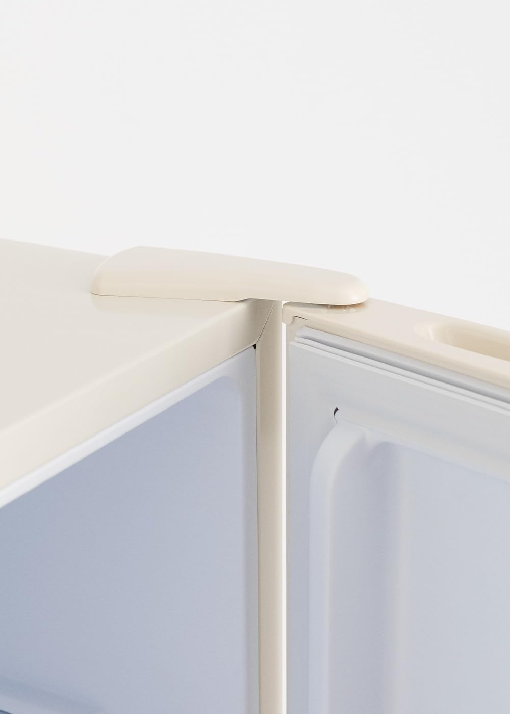 Minibar 43L 65W Blanc Cassé Porte Réversible Basse Consommation