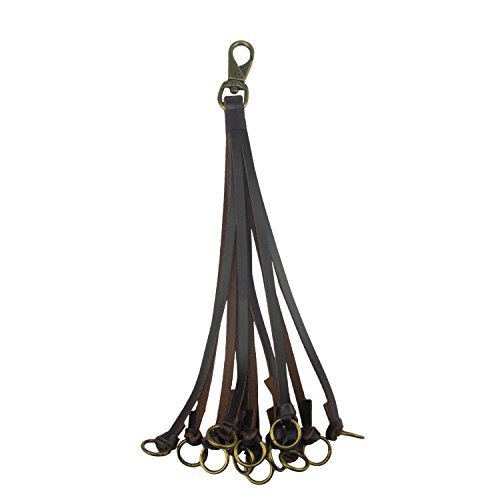 Tourbon Genuine Leather Hunting Duck Strap Game Carrier - Brown