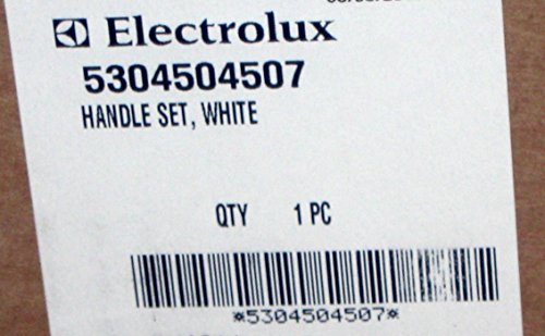 Electrolux Frigidaire Refrigerator & Freezer Door Handle Set White 5304504507 #TOP5