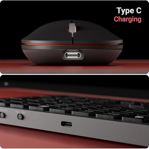 Image of Zebronics Wireless Keyboard & Mouse Combo, 2.4GHz + Multi BT Toggle, Scissor Switch, Mac & Win Toggle, UV Coated Keys, Multimedia Keys, Upto 1600DPI, Type-C Charging, High Precision (Companion 5002)