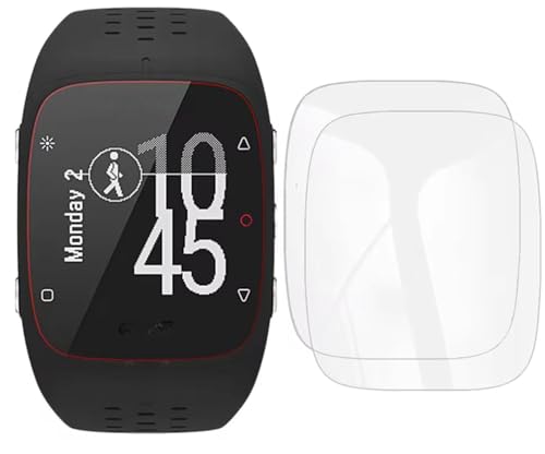 2 Pack | Protector de Pantalla de Vidrio Templado 9H HD 0,3mm Resistente a Arañazos compatible con Reloj Polar M430 / M400